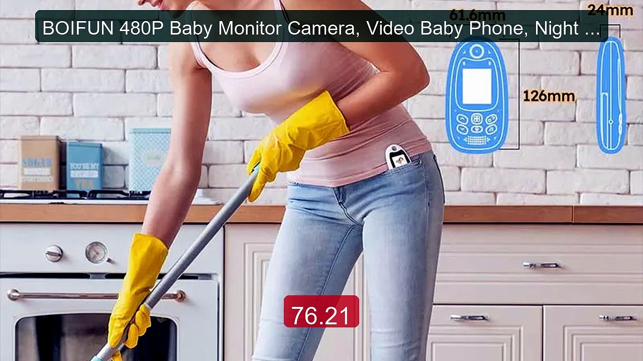 BOIFUN 480P Baby Monitor Camera, Video Baby Phone, Night Vi... -- Top Pick 2026 | Unbeatable Price!