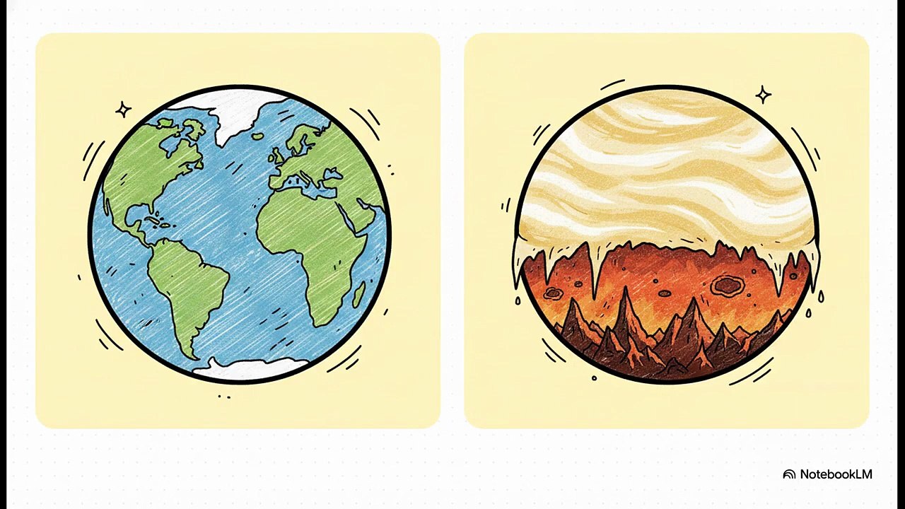 Venus The Hottest Planet in the Solar System Is a Living Nightmare! 🔥☁️