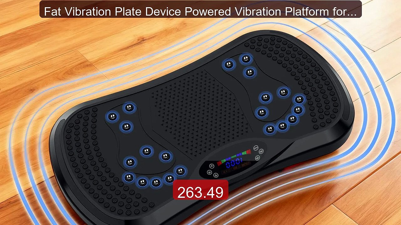 Fat Vibration Plate Device Powered Vibration Platform for Full Body... -- Top Rated 2026 | Buy Now!