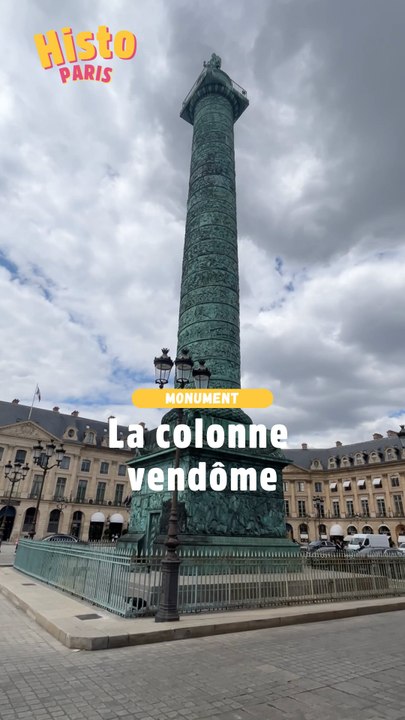 La colonne Vendôme est l'un des monuments les plus emblématiques de Paris… mais son histoire est bien plus impressionnante qu'on ne l'imagine. 🇫🇷