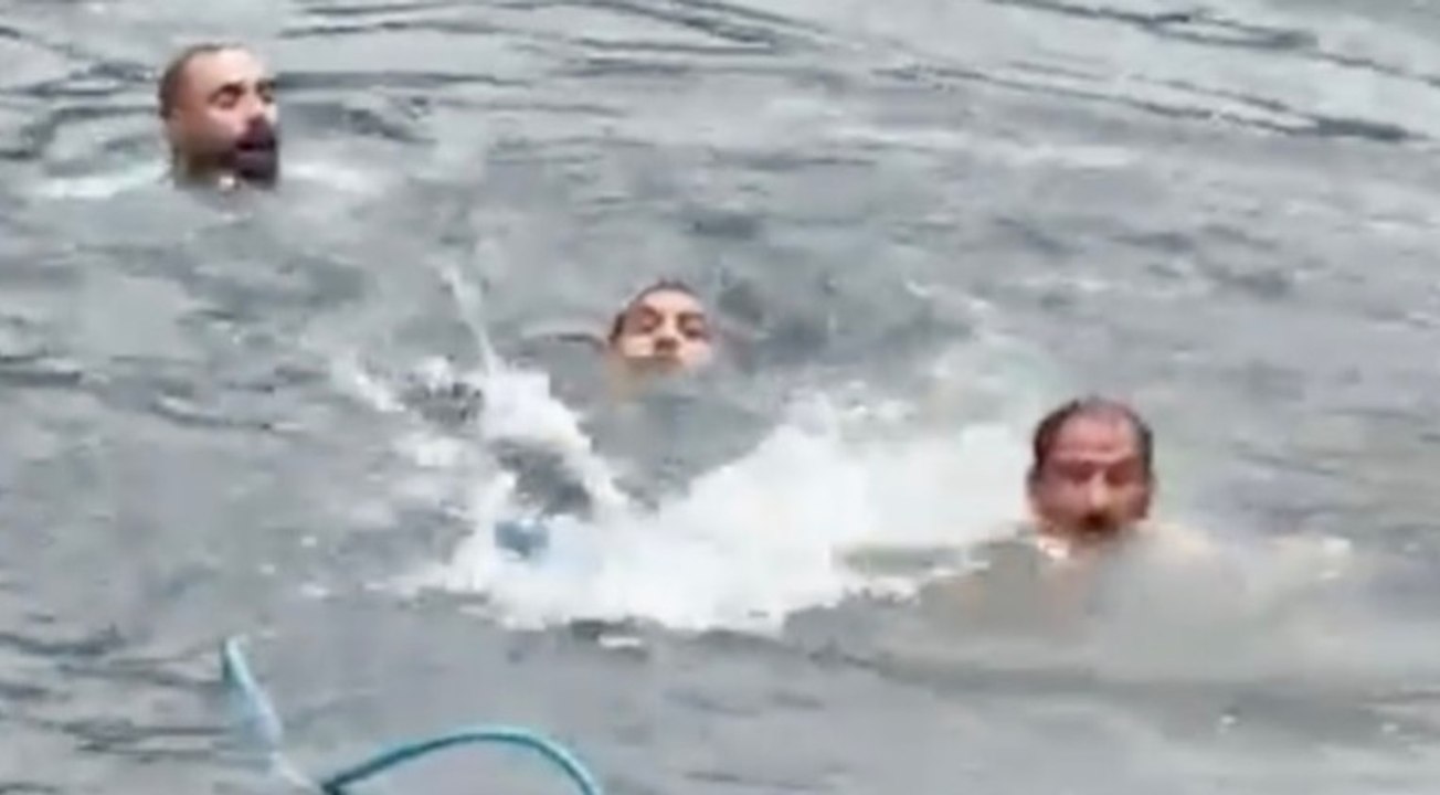 Uzungöl’e düşen turist kayboldu, yardımına koşan 2 kişi boğulma tehlikesi geçirdi