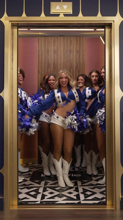 The Dallas Cowboys Cheerleaders Take Over 'Going Up'