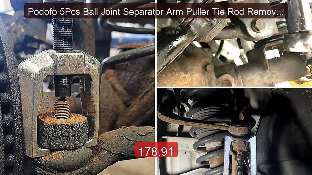 Podofo 5Pcs Ball Joint Separator Arm Puller Tie Rod Remover Kit Sp... -- Best Deal 2026 | Shop Now!