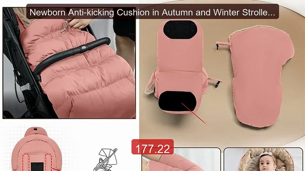 Newborn Anti-kicking Cushion in Autumn and Winter Stroller Keeps W... -- Best Deal 2026 | Shop Now!