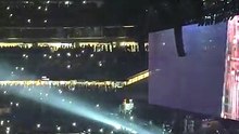 Jay-Z avec le public .