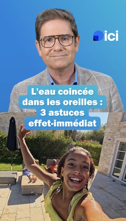 L'eau coincée dans les oreilles : 3 astuces effet-immédiat