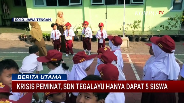 Tahun Ajaran Baru, SDN Tegalayu Solo Hanya Dapat Lima Siswa Baru | BERITA UTAMA