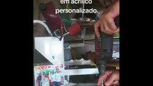 Quadro relogio ,Foto na chapa em acrilico