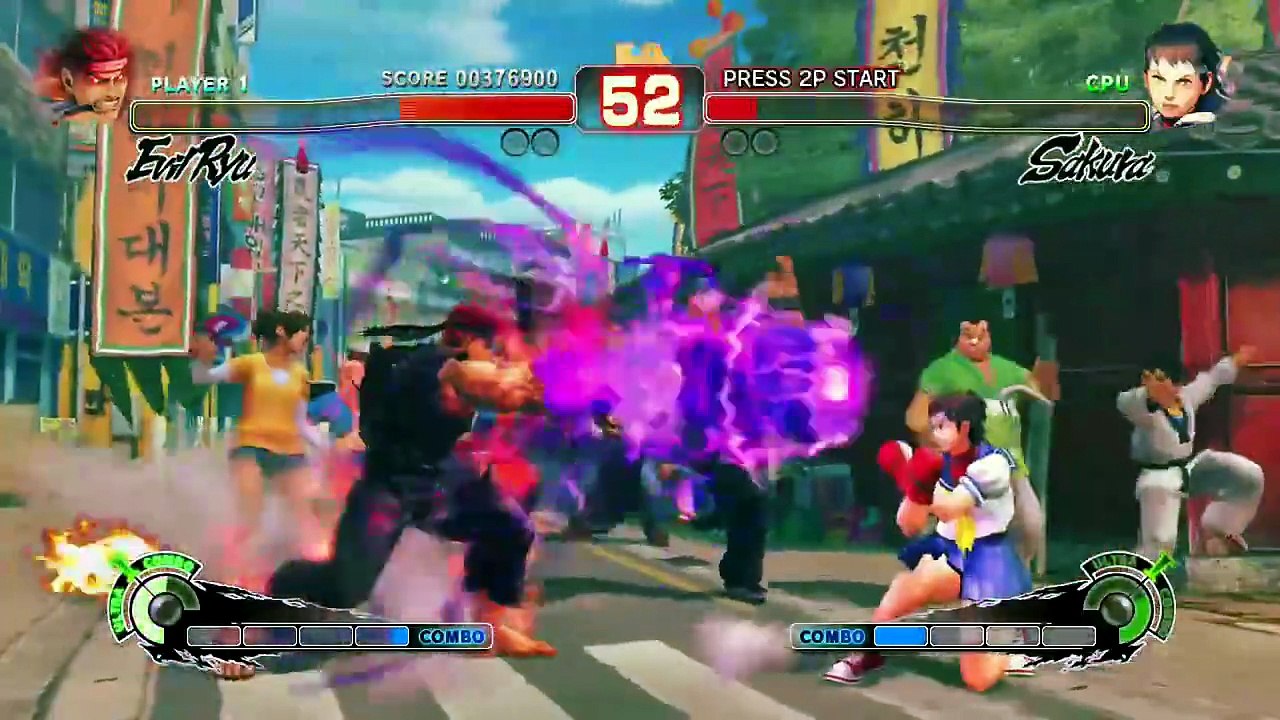 ULTRA STREET FIGHTER IV _ EVIL RYU VS SAKURA