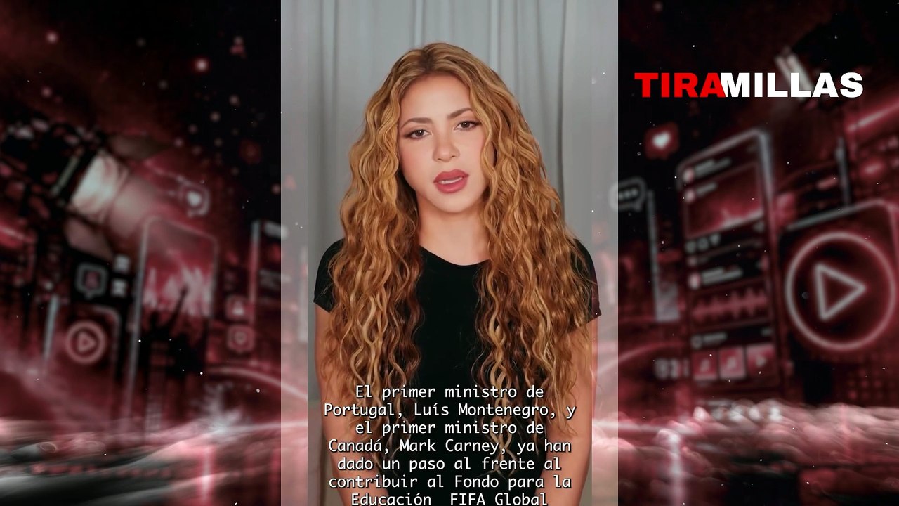 Shakira hace un llamamiento a los líderes europeos para que apoyen la educación en Venezuela