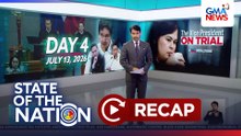 State of the Nation RECAP: Nasawi sa pampapurga?; May kinontrata bang assassin? | SONA