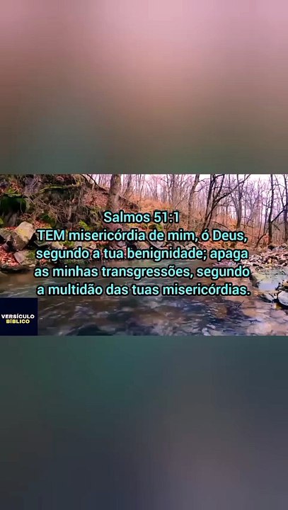 VERSÍCULO DO DIA. Salmos 51:1