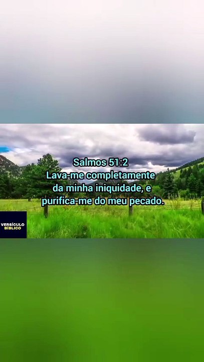 VERSÍCULO DO DIA. Salmos 51-2