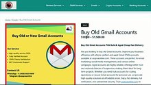Buy Aged Gmail PVA – USA/UK/EU Available, Fast Delivery & Lifetime Warranty