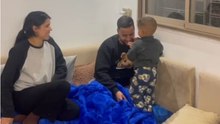 Toddler Reacts When Dad Pretends To Hit Mom