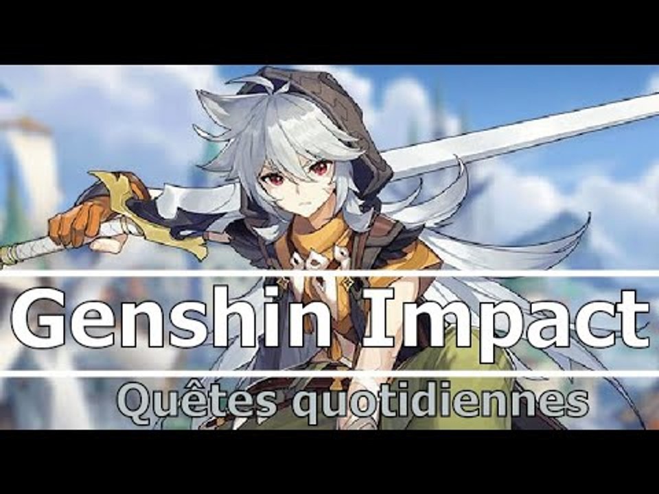Genshin Impact FR | Live Chill, Quêtes quotidiennes, donjons ... #3 - Partie 2/2