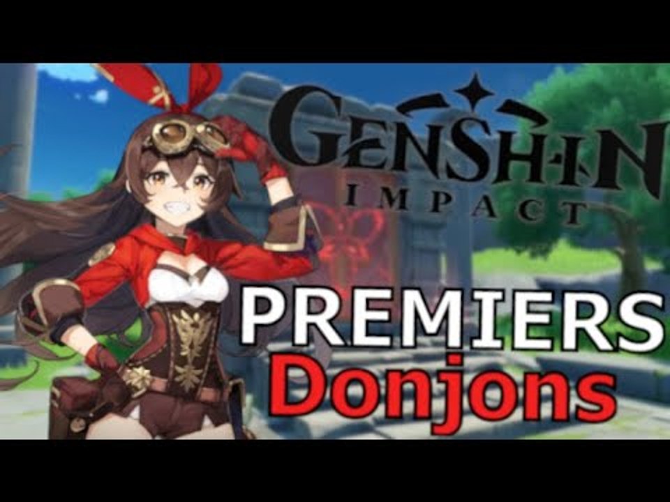 Genshin Impact FR | Let's Play #3 : Premiers donjons avec Amber et Kaeya !