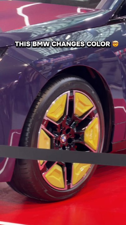 BMW's Mind-Blowing Color-Changing Car