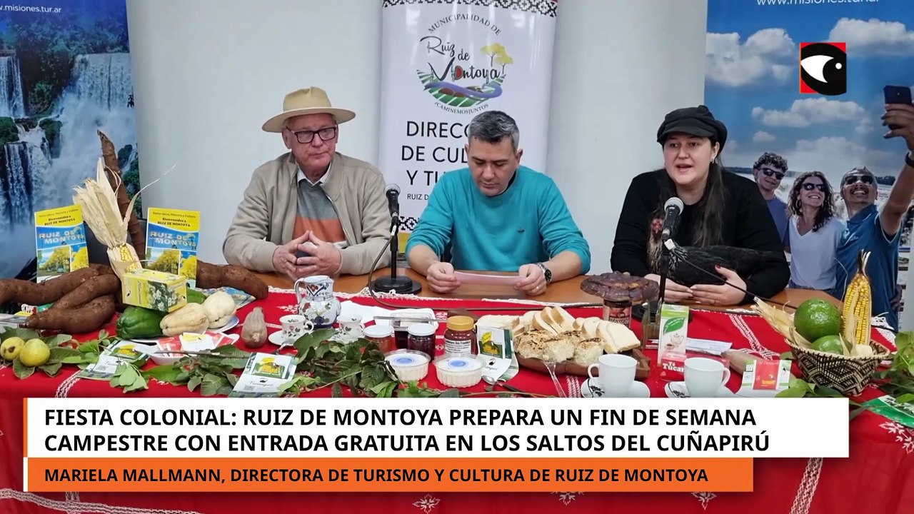 Ruiz de Montoya prepara un fin de semana campestre con entrada gratuita en los Saltos del Cuñapirú