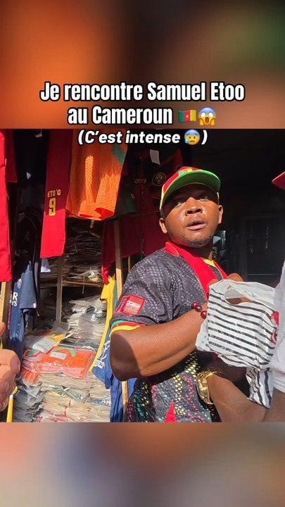 Je rencontre Samuel Etooau Cameroun 🇨🇲😱