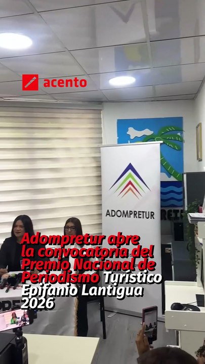 Adompretur abre la convocatoria del Premio Nacional de Periodismo Turístico Epifanio Lantigua 2026