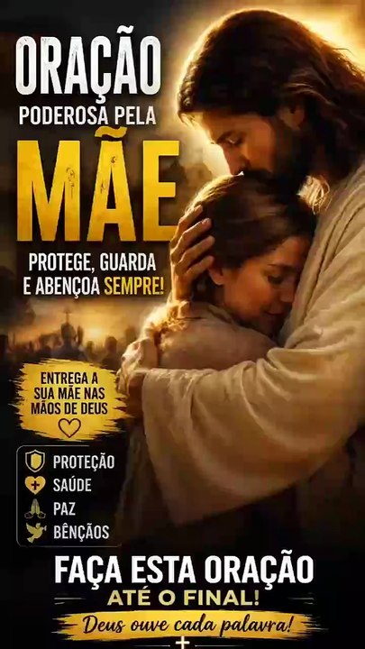 FAÇA ESTA ORAÇÃO PELA SUA MÃE AGORA _ Deus Vai Protegê-la e Guardá-la