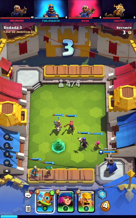 Clash Royale | Card Movement Strategy | No Commentary
