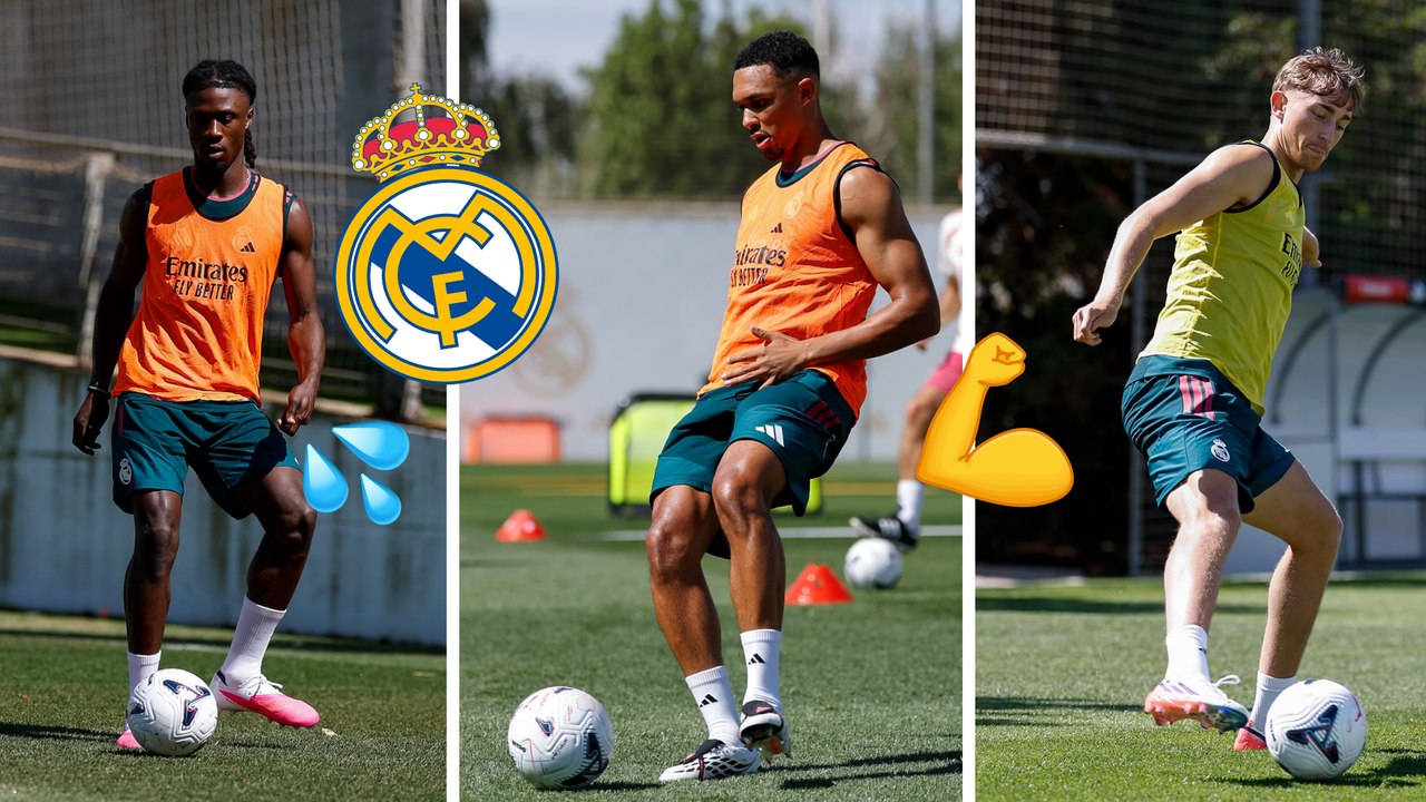 Real Madrid regresa para la temporada 2026 - 2027 y se prepara en los entrenamientos