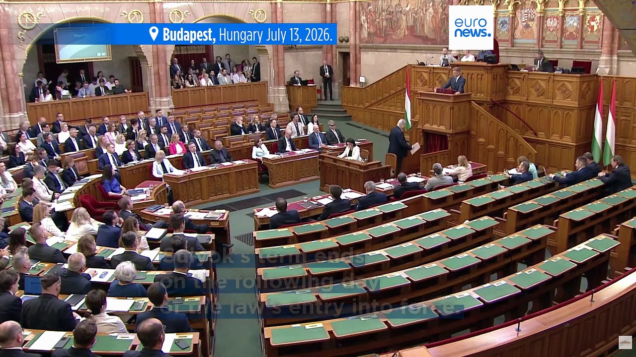 Hungarian parliament removes President Tamás Sulyok from office