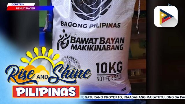 Natanggap na 10kg na libreng bigas ng isang benepisyaryo sa Mandaluyong City, kulang umano ng 2kg; supplier nito, pina-blacklist na ayon sa Malakanyang | ulat ni Cleizl Pardilla