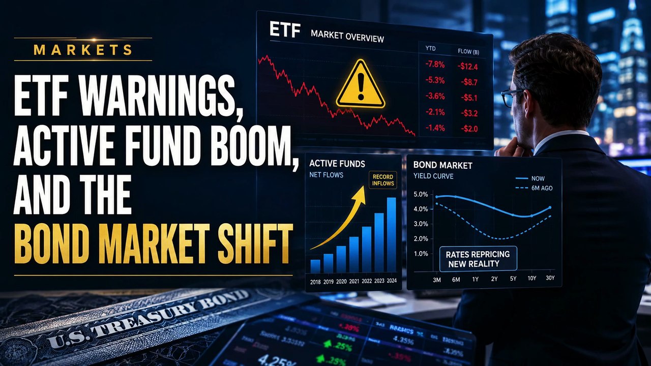 ETF Warnings, Active Fund Boom, and the Bond Market Shift | July 14 2026