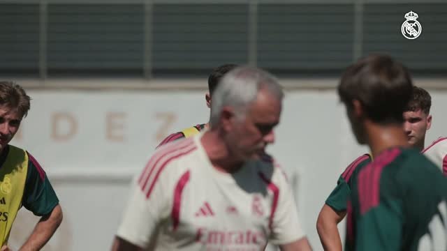 Real Madrid - Les images de la reprise avec José Mourinho