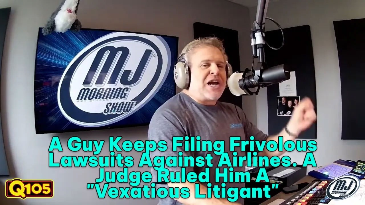 A Guy Keeps Filing Ridiculously Frivolous Lawsuits Against Airlines