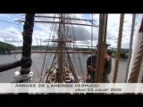 Armada 2008 : Arrivée de l'Amerigo Vespucci