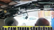 8a Sunroof Cam Tavan Döşeme Değişimi Çürüyen Sünger ve Sıkışan Kumaşı Gördünüz mü Bülent Usta Tel 🢃