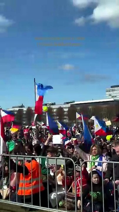Thousands Rally in The Hague: Filipinos Show Global Support for Duterte [Full Movie]