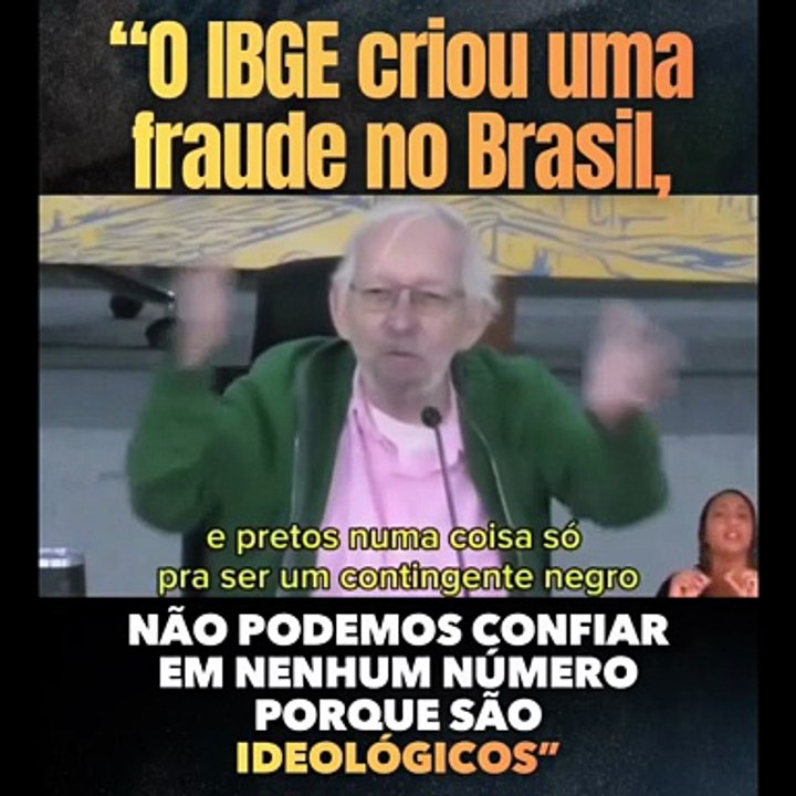 O IBGE criou uma fraude no Brasil #efsnews1