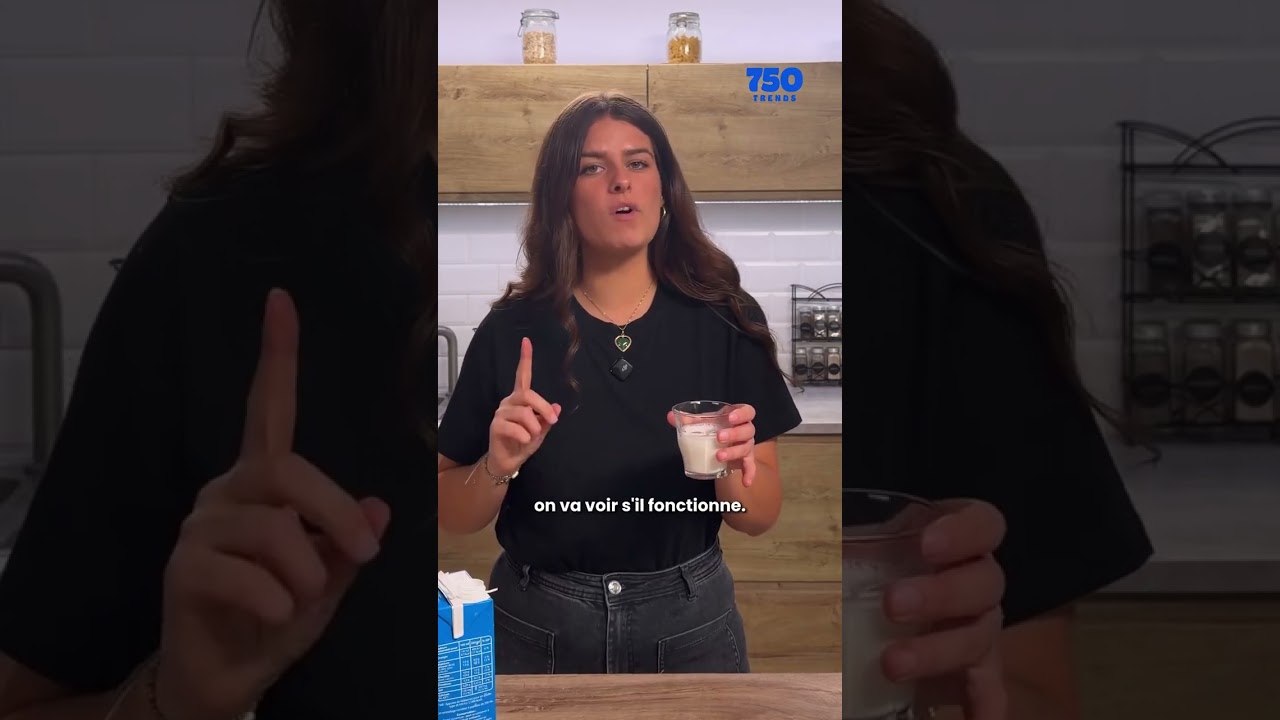 Fini le lait partout sur la table avec cette astuce ! 😜🥛 On a testé pour vous, ce hack qu'on a vu