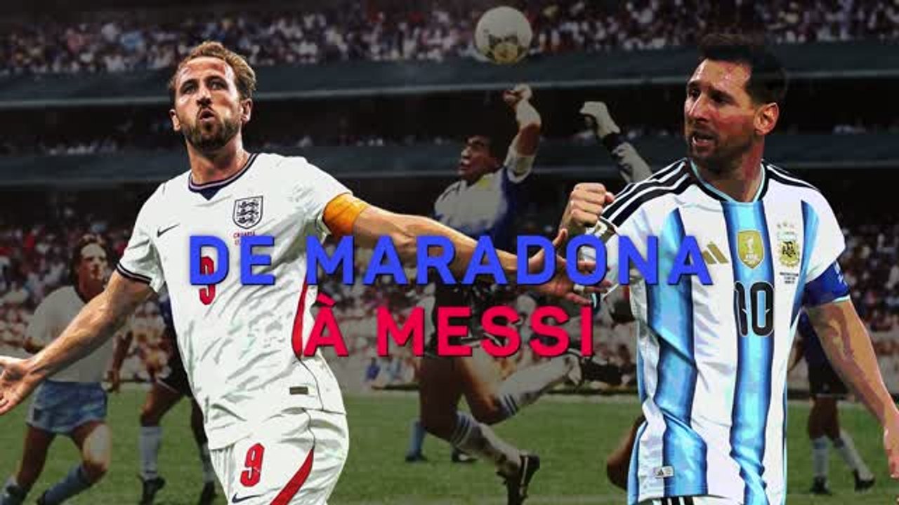 De Maradona à Messi – L’Angleterre a une revanche à prendre
