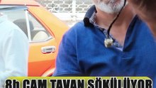 8b Sunroof Cam Tavan Döşeme Değişimi Çürüyen Sünger ve Sıkışan Kumaşı Gördünüz mü Bülent Usta Tel 🢃
