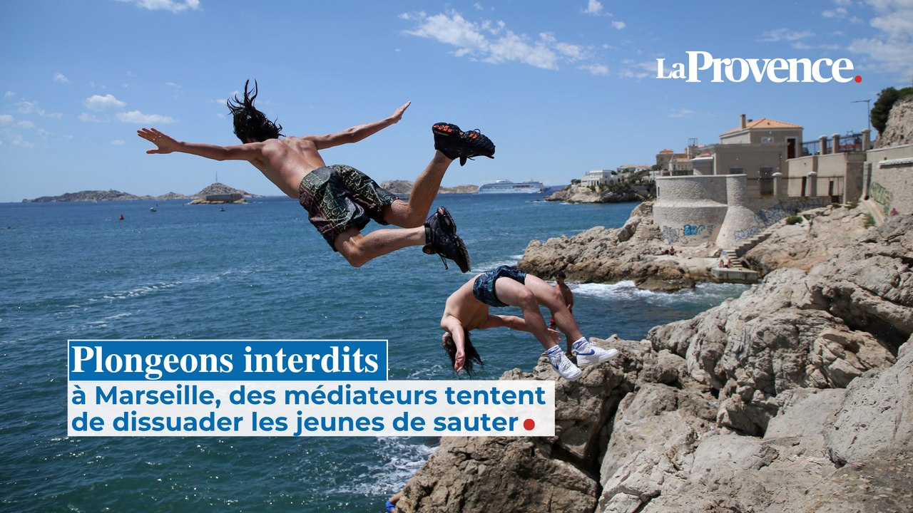 Plongeons interdits : à Marseille, des médiateurs tentent de dissuader les jeunes de sauter