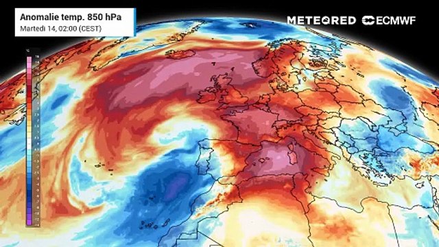 La situazione attualmente vede la presenza invadente di un robusto anticiclone subtropicale nord-africano sul Mediterraneo, che sta convogliando masse d'aria molto calda in direzione del nostro Paese.