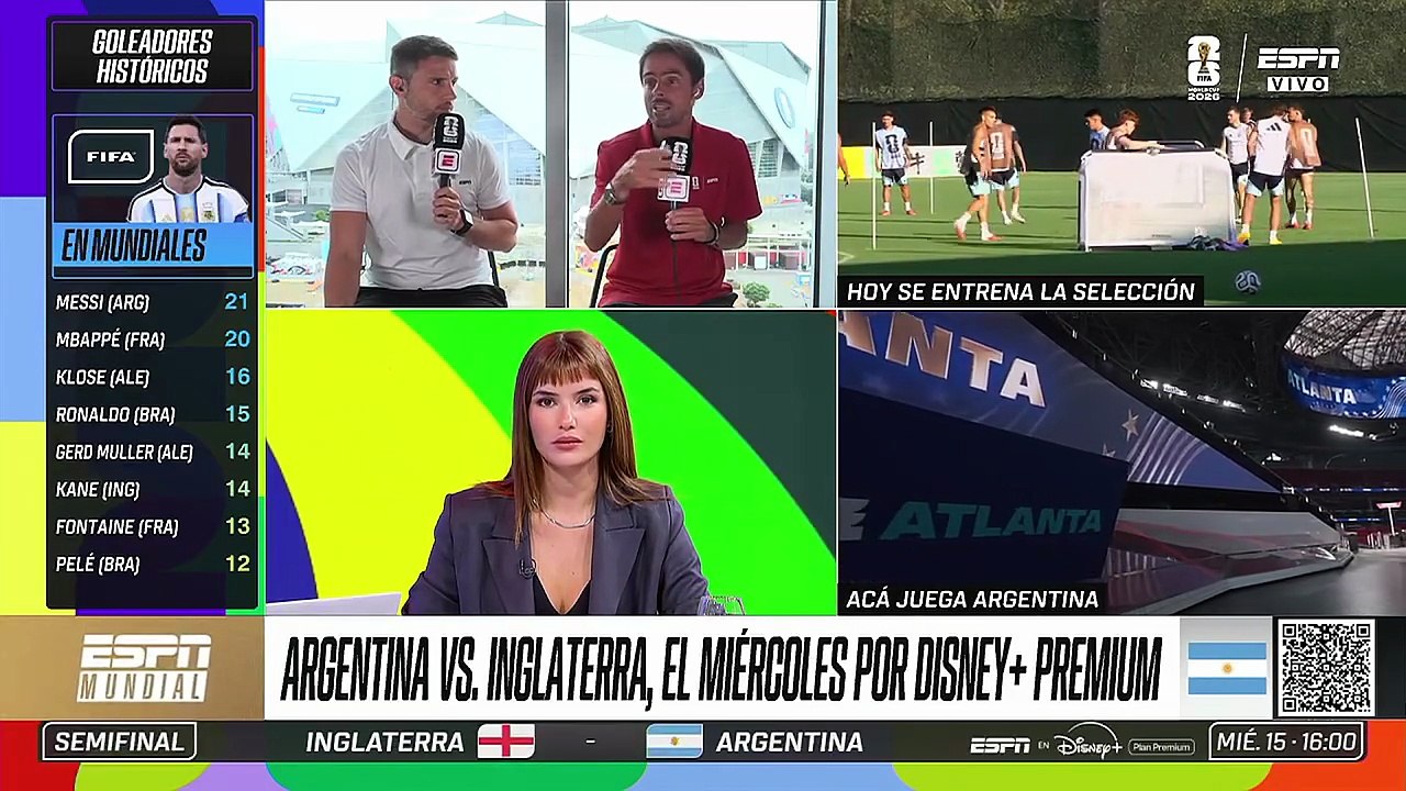 Mariano Closs analizó la previa con Inglaterra y opinó sobre los cambios de Scaloni