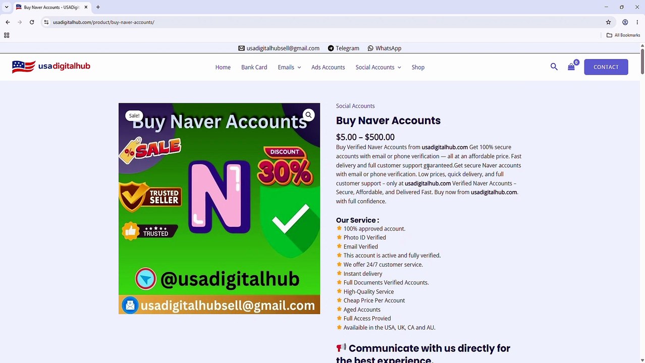 10 Best Reliable Seller Marketplaces to Buy Naver Accounts