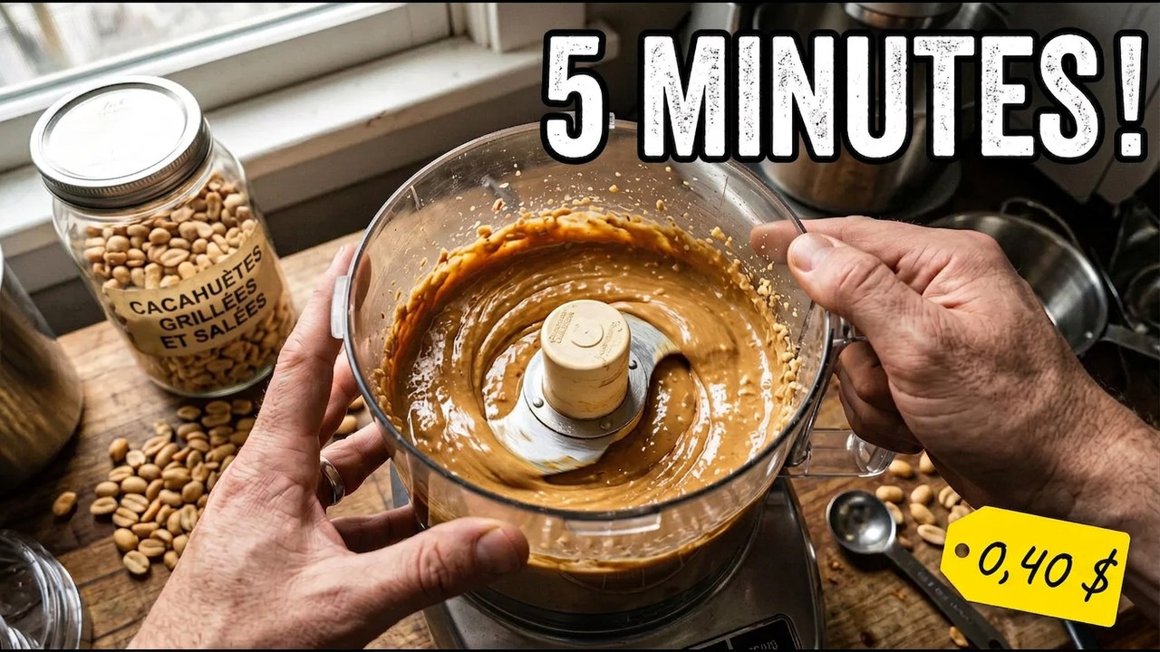 Cette astuce montre que Jif ne veut pas que tu prépares ton propre beurre de cacahuète