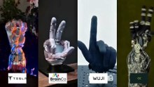 Manos robóticas: Tesla, BrainCo, Wuji y 1X compiten por la supremacía
