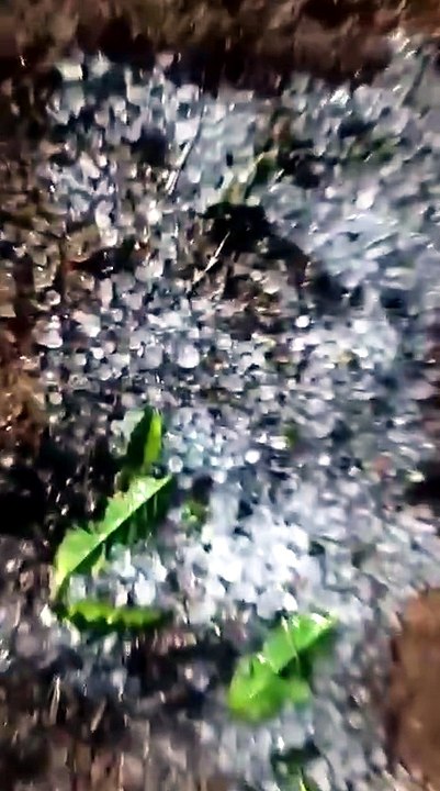 chuva de granizo em Colatina e Aracruz