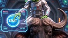 😂 Buffalo vs Alien Dentist 👽🦷 | Galaxy Dental Hospital Gone Wrong! | Funny AI Animal Animation | AI MAMA THIRU