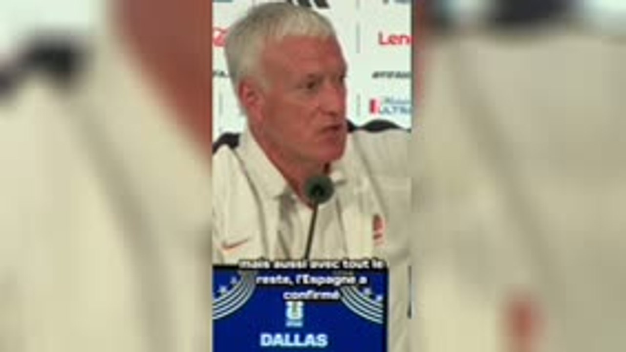 Bleus - Deschamps : "L'Espagne est favorite contre la France"
