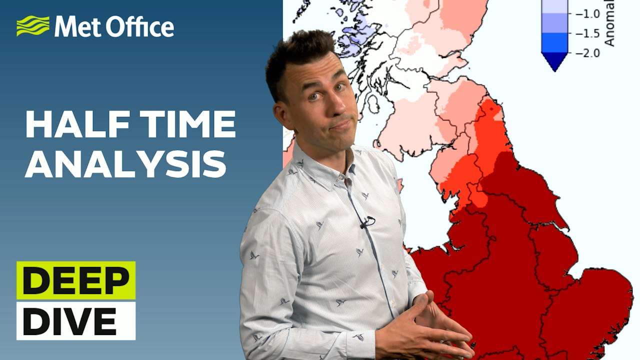 Deep Dive 14/07/2026 – An extraordinary summer so far – Met Office weekly weather forecast UK